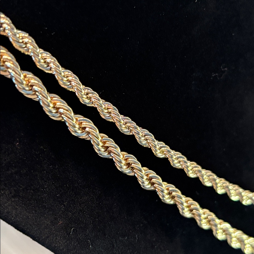 Ralph Lauren Double Row Rope Collar Necklace - Picture 8 of 8
